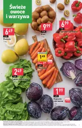 Gazetka promocyjna Stokrotka - Market - Gazetka - ważna od 02.11 do 02.11.2023 - strona 9 - produkty: Warzywa, Sałata masłowa, Papryka czerwona, Papryka, Kiwi, Sałat, Pomelo, Owoce, Masło, Mięso