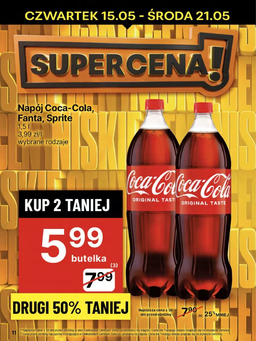 Gazetka promocyjna Delikatesy Centrum - Franczyza DC20 Czwartek - ważna 15.05 do 21.05.2025 - strona 11 - produkty: Por