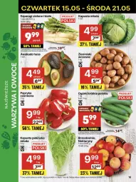 Gazetka promocyjna Delikatesy Centrum - Franczyza DC20 Czwartek - Gazetka - ważna od 21.05 do 21.05.2025 - strona 16 - produkty: Warzywa, Rum, Papryka, Warzywa i owoce, Kosz, Ziemniaki, Brzoskwinie, Owoce, Wagi, Nektar, Fa