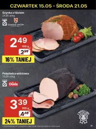 Gazetka promocyjna Delikatesy Centrum - Franczyza DC20 Czwartek - Gazetka - ważna od 21.05 do 21.05.2025 - strona 22 - produkty: Polędwica, Sos, Duda, Szynka