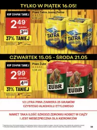 Gazetka promocyjna Delikatesy Centrum - Franczyza DC20 Czwartek - Gazetka - ważna od 21.05 do 21.05.2025 - strona 38 - produkty: Piwo, Rum, Tatra