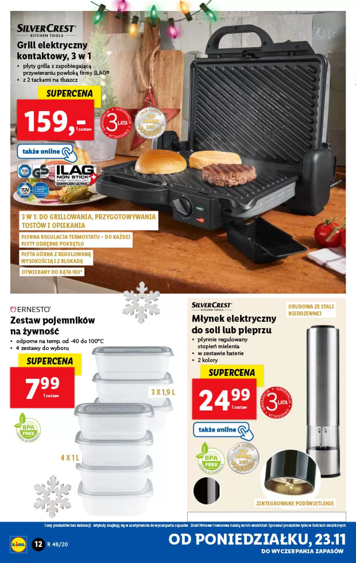 Gazetka promocyjna Lidl - ważna 23.11 do 28.11.2020 - strona 12