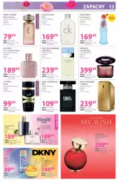 Gazetka promocyjna Hebe - Gazetka - Gazetka - ważna od 18.03 do 18.03.2026 - strona 13 - produkty: Woda perfumowana, Versace, Calvin Klein, Perfum, Karl Lagerfeld, DKNY, Paco Rabanne, Lion, Fusion, Lacoste, Woda toaletowa, Moschino, Woda, Fa