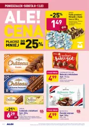 Gazetka promocyjna Aldi - ALE! CENA - Gazetka - ważna od 13.03 do 13.03.2021 - strona 10 - produkty: Cukier, Brit, Tera, Czekolada, Alkohole, Pastylki, Cukierki, Babeczki, Michałki