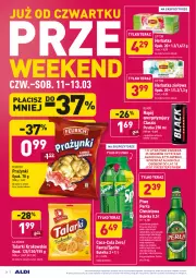 Gazetka promocyjna Aldi - ALE! CENA - Gazetka - ważna od 13.03 do 13.03.2021 - strona 26 - produkty: Piwa, Piwo, Lajkonik, Gin, Gra, Beko, Coca-Cola, Tera, Lack, Perła, Lipton, Napój gazowany, Fanta, Precelki, Sprite, Napój, Fa