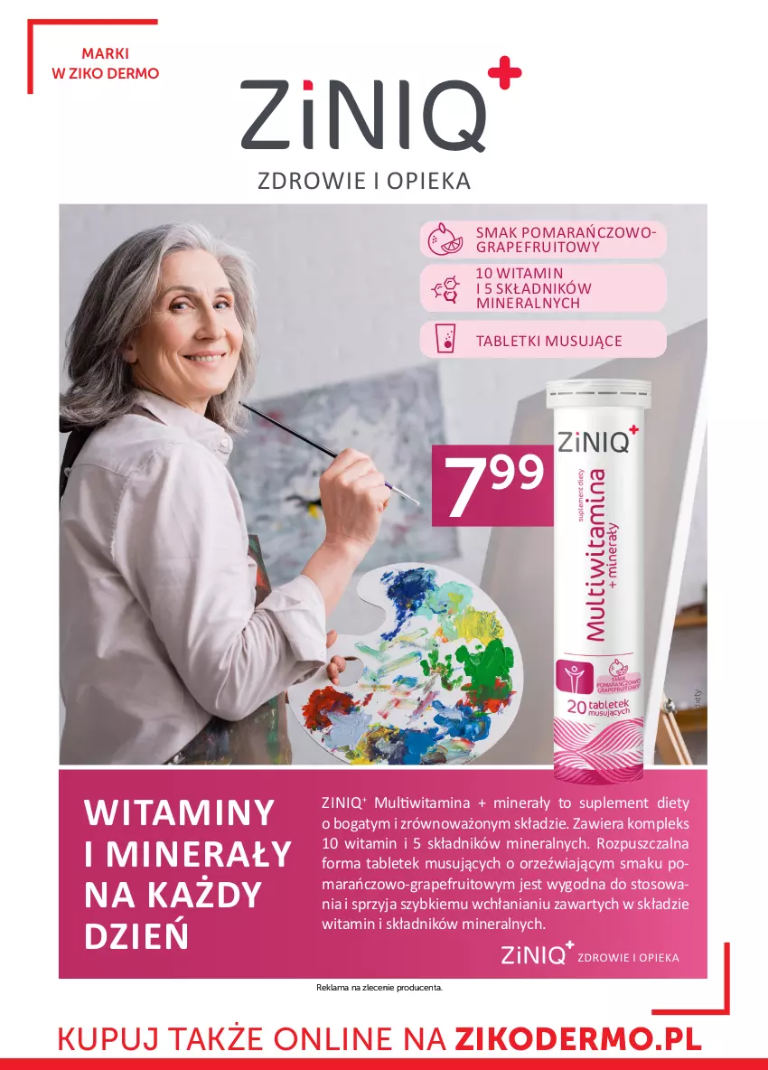 Gazetka promocyjna Ziko - 12-25 SIERPNIA - ważna 12.08 do 25.08.2021 - strona 14 - produkty: Gra, Mus, Suplement diety, Tablet, Tabletki musujące