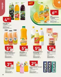 Gazetka promocyjna Chata Polska - Gazetka - ważna od 20.04 do 20.04.2025 - strona 11 - produkty: Sok, Gra, Inka, Sok jabłkowy, Tiger, Schweppes, Napój gazowany, Tymbark, Wosana, Napój, Nektar