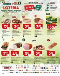 Gazetka promocyjna Chata Polska - Gazetka - ważna od 20.04 do 20.04.2025 - strona 23 - produkty: Piec, Gin, Gra, Kosz, Szynka, Kiełbasa krucha, Bakoma, Boczek, Frankfurterki, Kiełbasa biała, Haribo, Kiełbasa