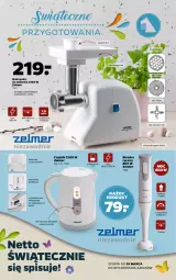 Gazetka promocyjna Netto - Gazetka non food - Gazetka - ważna od 03.04 do 03.04.2021 - strona 1 - produkty: Noż, Blender ręczny, Blender, Maszynka do mielenia, Czajnik, Sito, Taca, Szynka, Maszynka, Zelmer, Pokrywa