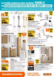 Gazetka promocyjna Obi - Gazetka OBI - Gazetka - ważna od 02.12 do 02.12.2025 - strona 3 - produkty: Kabina prysznicowa, Kompakt WC, Bateria umywalkowa, Sok, Ser, Deska sedesowa, Bateria kuchenna, Słupek, Kosz, Deska wolnoopadająca, Meble łazienkowe, Uchwyty, Tran, Rasco, Komoda, Szafka, Rolki, Bateria wannowa, Moda, Bateria, Brodzik, Drzwi, Gres, Meble, Szafka z lustrem, Miska, Fa