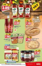 Gazetka promocyjna Topaz - Gazetka - Gazetka - ważna od 06.10 do 06.10.2021 - strona 11 - produkty: Chrzan, Cebula, Top, Sos, Sok, Ser, Mus, Spaghetti, Chleb, Knorr