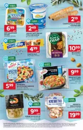Gazetka promocyjna Stokrotka - Supermarket - Gazetka - ważna od 12.08 do 12.08.2024 - strona 21 - produkty: Jogurt naturalny, Warzywa, Ser, Jogurt, Sałat, Solan, Krewetki, Olej, Gyros, Szpinak, Danie gotowe, HP