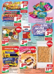 Gazetka promocyjna Dino - G23 - Gazetka - ważna od 13.06 do 13.06.2023 - strona 3 - produkty: Ciastka, Cukier, Nesquik, Jutrzenka, Dr Gerard, Karp, Skarpetki, Wafle, Lion, Baton, Cukierki, Kakao, Haribo