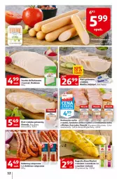 Gazetka promocyjna Auchan - Szkoła oszczędzania Temat PrzeSmaczne oferty Hipermarkety - Gazetka - ważna od 10.08 do 10.08.2022 - strona 12 - produkty: Kurczak, Drobimex, Szynka, Bagietka, Kabanos, Szynka delikatesowa, Olewnik, Bianka