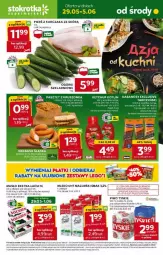 Gazetka promocyjna Stokrotka - Gazetka - ważna od 06.06 do 06.06.2024 - strona 1 - produkty: Piwo, Kurczak, Warzywa, Tyskie, Owoce, Kiełbasa, Mięso, Mleko, Kiełbasa śląska