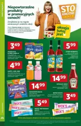 Gazetka promocyjna Stokrotka - Gazetka - ważna od 06.06 do 06.06.2024 - strona 25 - produkty: Ketchup, Ryż, Baton, Napój, Heinz, Milka, Fa