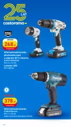 Gazetka promocyjna Castorama - Gazetka - ważna od 25.09 do 25.09.2022 - strona 8 - produkty: Gra, Latarka LED, Cynk, Wiertarkowkrętarka, Tarka, Regał, Wkręt, Wkrętarka, Latarka, Regał metalowy, Dulux, Akumulator, Fa