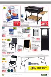 Gazetka promocyjna Makro - [Oferta promocyjna] Artykuły spożywcze i przemysłowe - Gazetka - ważna od 08.03 do 08.03.2021 - strona 23 - produkty: Sok, Mop, Gra, Długopis, Granat, Stół, Klej, Lack, Wózek, Krzesło, Biuro, Siedzisko, Pokrowiec, Grill