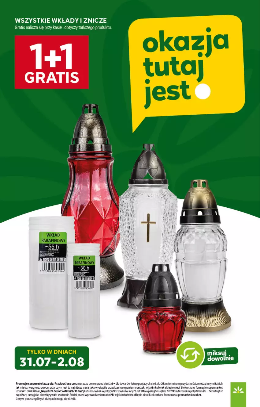Gazetka promocyjna Stokrotka - Supermarket - ważna 31.07 do 06.08.2025 - strona 35 - produkty: Gra, Mięso, Owoce, Warzywa, Znicz