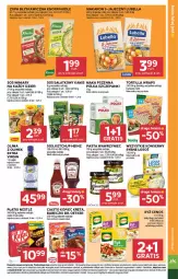 Gazetka promocyjna Stokrotka - Supermarket - Gazetka - ważna od 06.08 do 06.08.2025 - strona 21 - produkty: Piec, Lubella, Ketchup, Makaron, Warzywa, Sos, Ser, Gin, Gra, Zupa, Bell, Winiary, Kaki, Tortilla, Kret, Sałat, Mąka, Owoce, Kopiec Kreta, Bella, Mąka pszenna, Grill, Kamis, Heinz, Mięso, Babeczki, Knorr, Oliwa