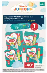 Gazetka promocyjna Stokrotka - Supermarket - Gazetka - ważna od 06.08 do 06.08.2025 - strona 29 - produkty: Warzywa, Pampers, Pieluchy, Chusteczki, Owoce, Mięso, Fa