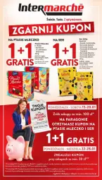 Gazetka promocyjna Intermarche - Gazetka - ważna od 20.01 do 20.01.2024 - strona 1 - produkty: Ser, Gra, Radamer, Mleczko, Ptasie mleczko, E. Wedel, Deser, Gouda, Karmi, LG, Fa