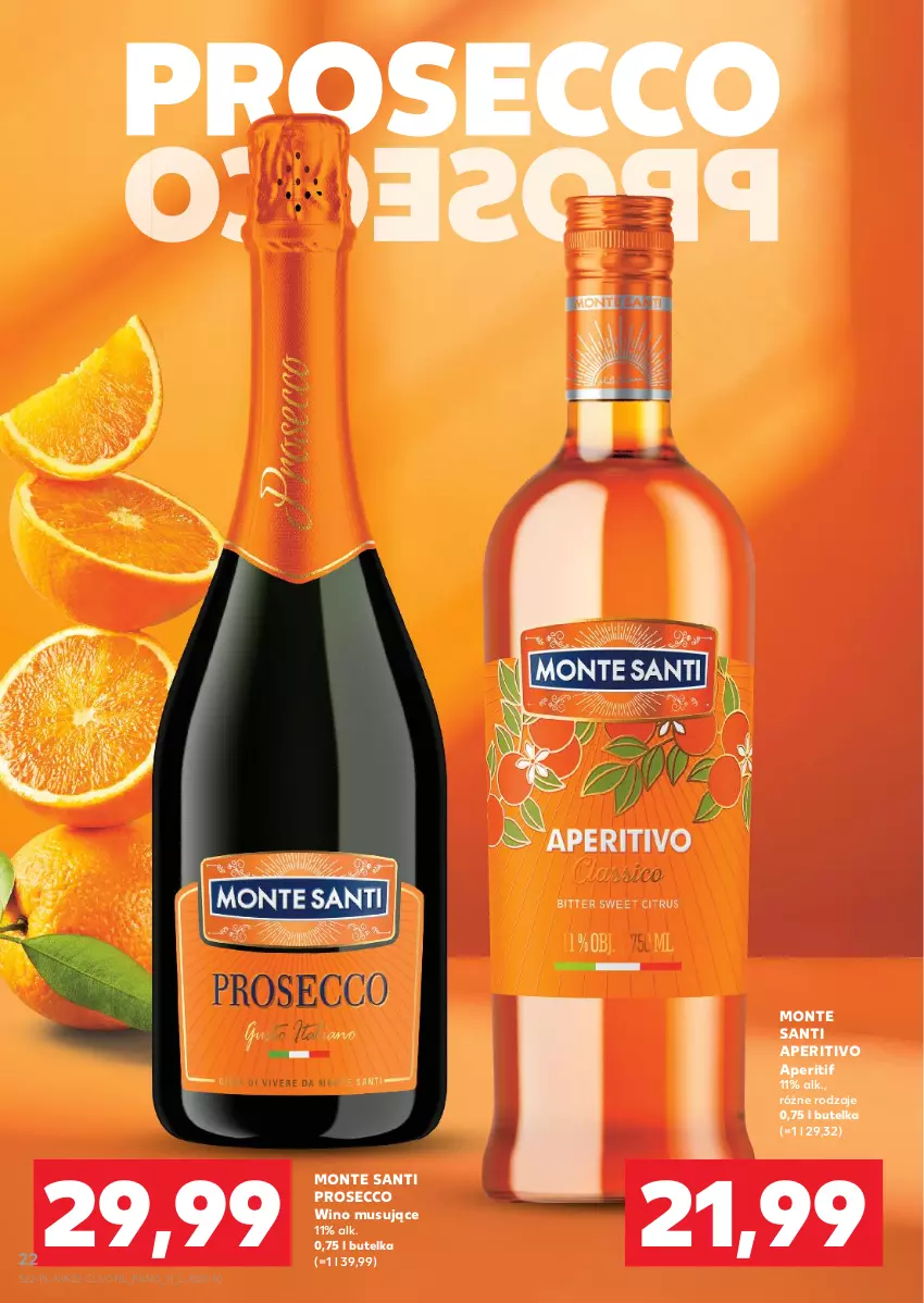Gazetka promocyjna Kaufland - Barek Kauflandu - ważna 29.05 do 11.06.2025 - strona 22 - produkty: Monte, Monte Santi, Mus, Prosecco, Wino, Wino musujące