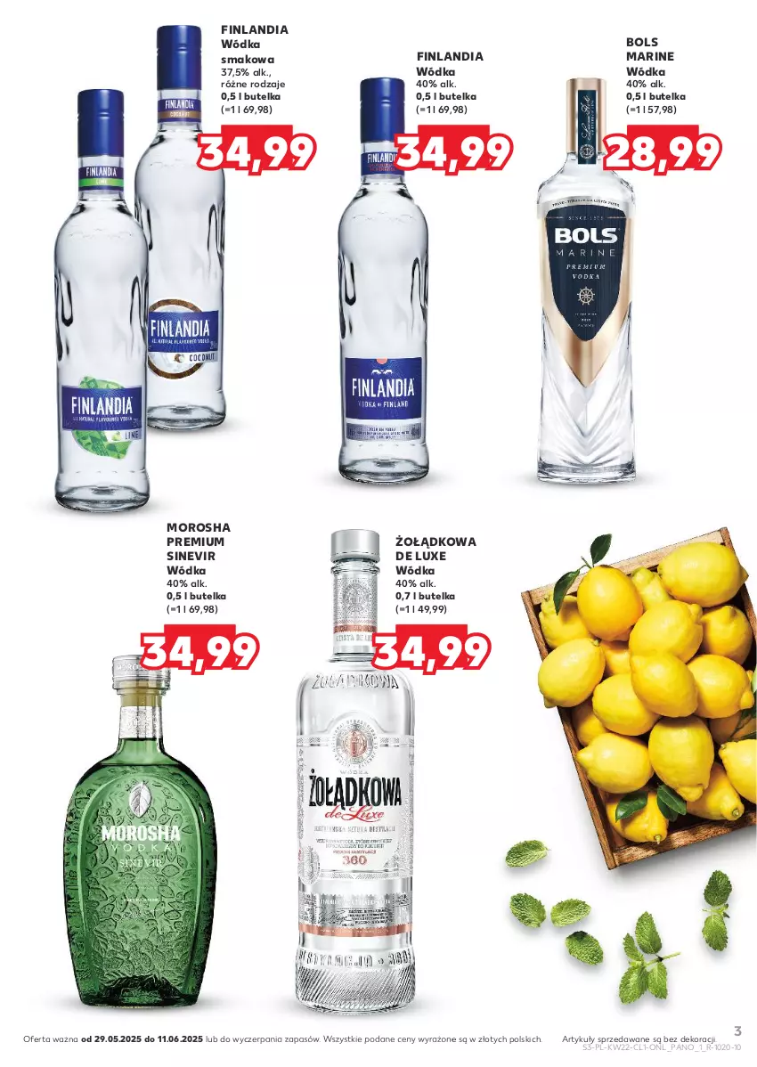 Gazetka promocyjna Kaufland - Barek Kauflandu - ważna 29.05 do 11.06.2025 - strona 3 - produkty: Bols, Finlandia, Wódka