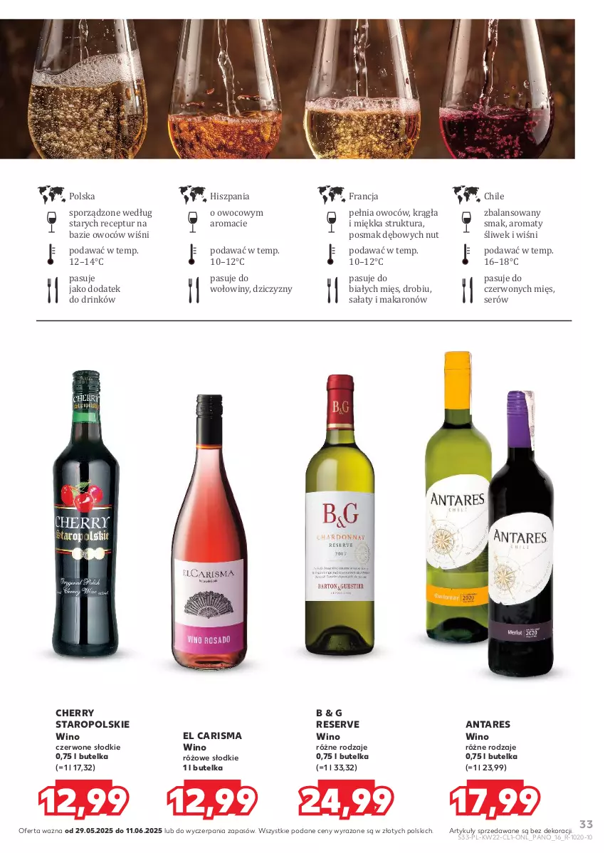 Gazetka promocyjna Kaufland - Barek Kauflandu - ważna 29.05 do 11.06.2025 - strona 33 - produkty: Makaron, Por, Sałat, Ser, Wino, Wino czerwone