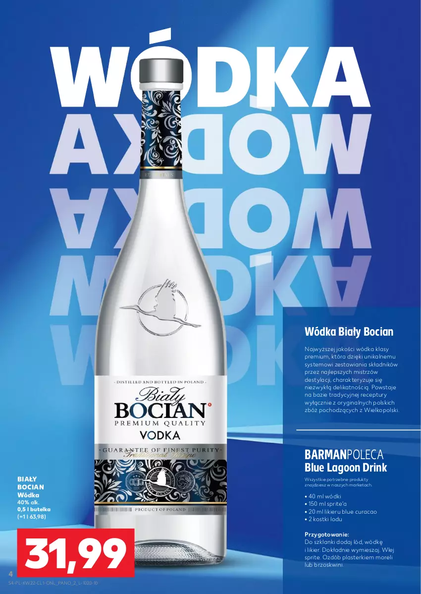 Gazetka promocyjna Kaufland - Barek Kauflandu - ważna 29.05 do 11.06.2025 - strona 4 - produkty: Biały Bocian, Gin, Lanki, Likier, Plasterki, Sprite, Wódka