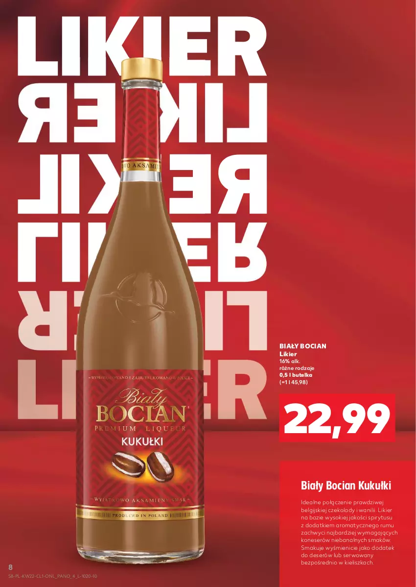 Gazetka promocyjna Kaufland - Barek Kauflandu - ważna 29.05 do 11.06.2025 - strona 8 - produkty: Biały Bocian, Deser, LG, Likier, Rum, Ser, Sok