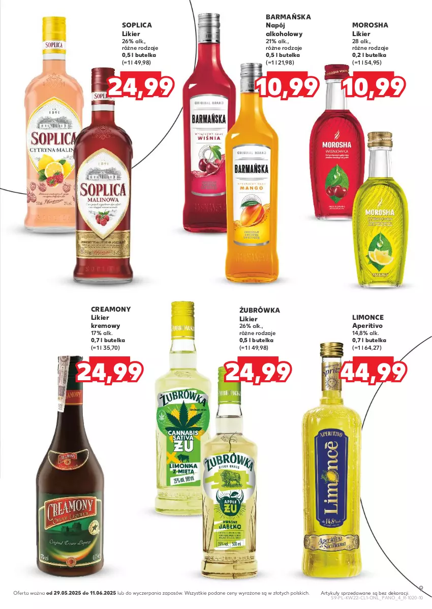 Gazetka promocyjna Kaufland - Barek Kauflandu - ważna 29.05 do 11.06.2025 - strona 9 - produkty: Likier, Napój, Soplica