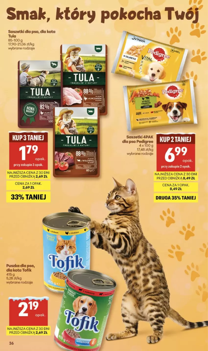 Gazetka promocyjna Delikatesy Centrum - Franczyza DC05 Czwartek - ważna 29.01 do 04.02.2026 - strona 11 - produkty: Koc, Pedigree