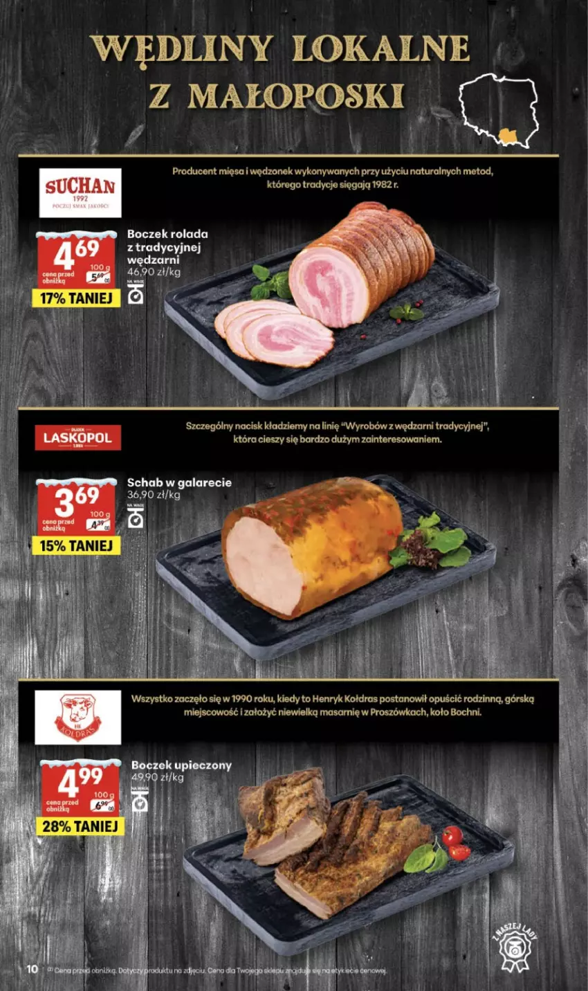 Gazetka promocyjna Delikatesy Centrum - Franczyza DC05 Czwartek - ważna 29.01 do 04.02.2026 - strona 12 - produkty: Boczek, Kołdra, Rolada