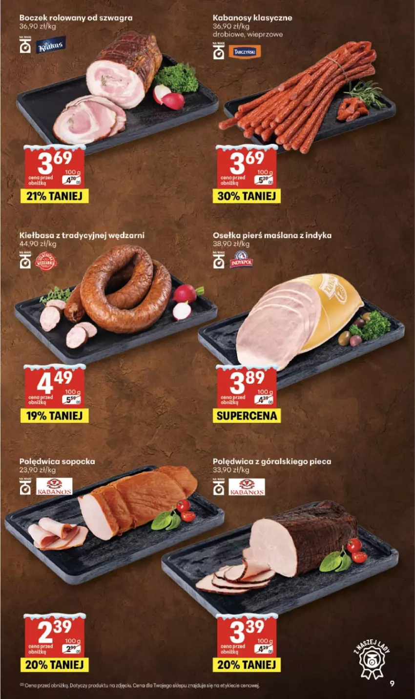 Gazetka promocyjna Delikatesy Centrum - Franczyza DC05 Czwartek - ważna 29.01 do 04.02.2026 - strona 26 - produkty: Boczek, Gra, Kiełbasa, LANA, Piec, Polędwica, Sok