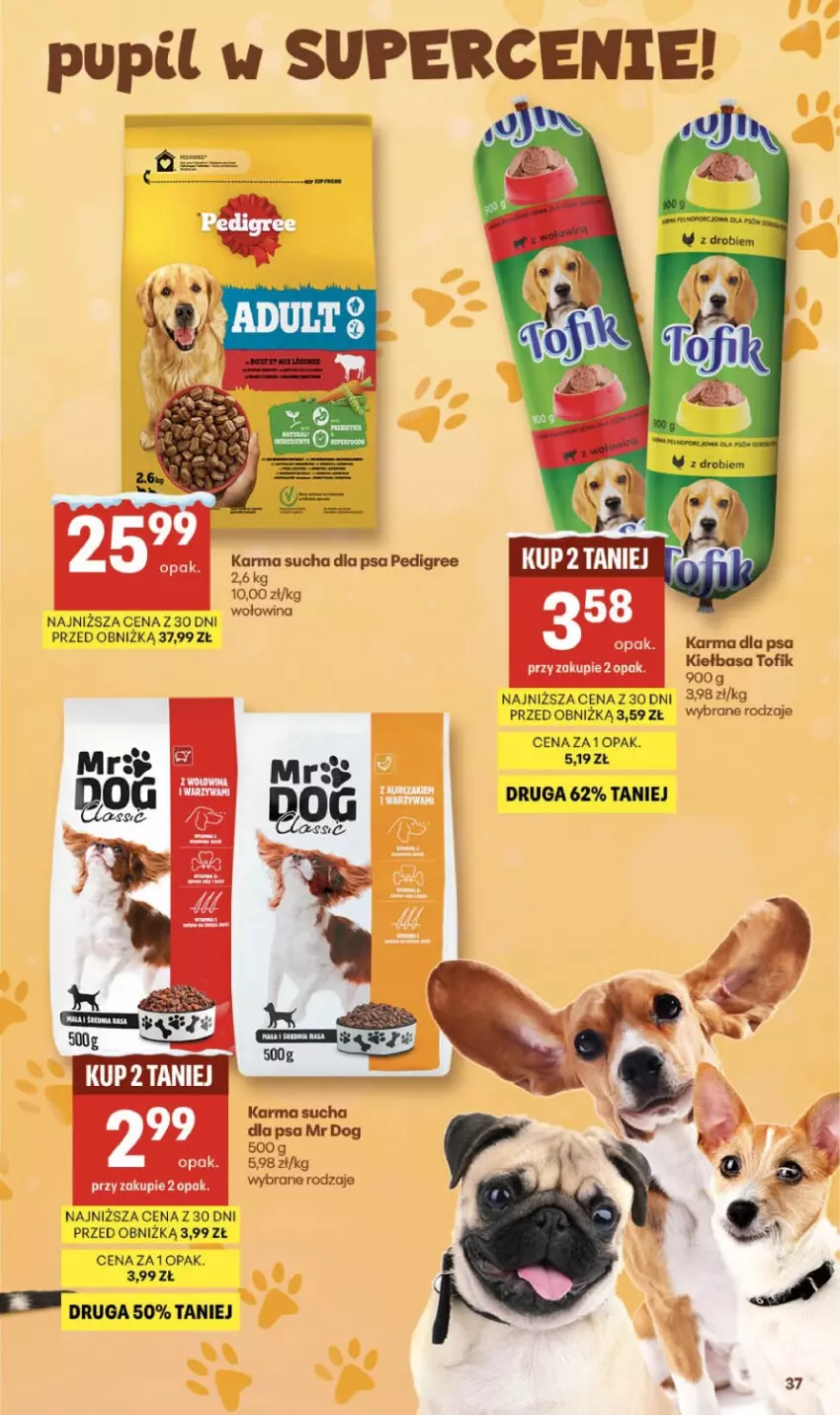 Gazetka promocyjna Delikatesy Centrum - Franczyza DC05 Czwartek - ważna 29.01 do 04.02.2026 - strona 31 - produkty: Kiełbasa, Pedigree, Wołowina