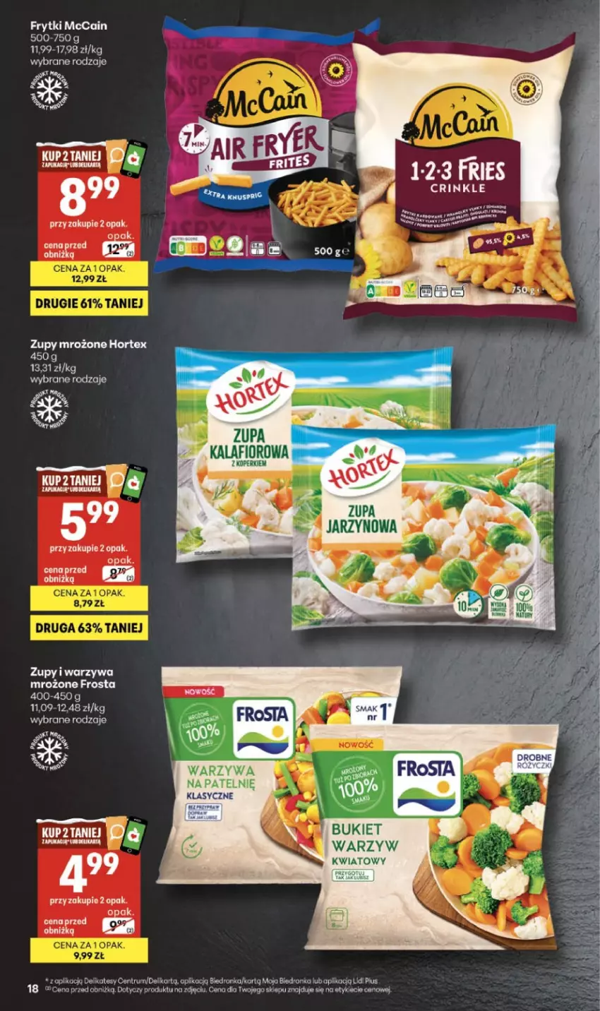 Gazetka promocyjna Delikatesy Centrum - Franczyza DC05 Czwartek - ważna 29.01 do 04.02.2026 - strona 7 - produkty: Bukiet, Fa, Frytki, Koc, McCain, Pur, Rum, Warzywa, Zupa