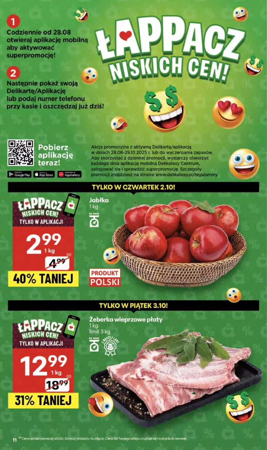 Gazetka promocyjna Delikatesy Centrum - Franczyza DC40 Czwartek - ważna 02.10 do 08.10.2025 - strona 11 - produkty: Mobil, Rum, Telefon, Tera