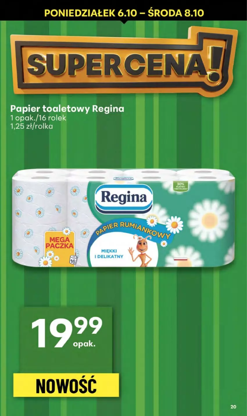 Gazetka promocyjna Delikatesy Centrum - Franczyza DC40 Czwartek - ważna 02.10 do 08.10.2025 - strona 20 - produkty: Gin, Papier, Papier toaletowy