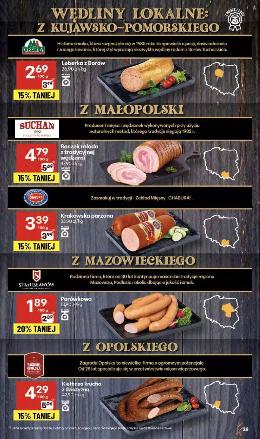 Gazetka promocyjna Delikatesy Centrum - Franczyza DC40 Czwartek - ważna 02.10 do 08.10.2025 - strona 28 - produkty: Top