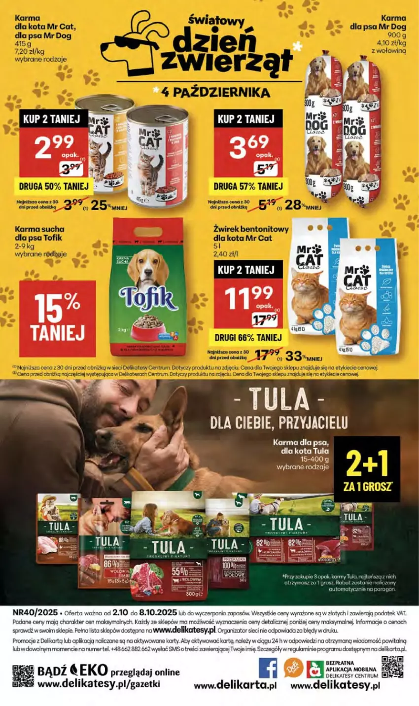 Gazetka promocyjna Delikatesy Centrum - Franczyza DC40 Czwartek - ważna 02.10 do 08.10.2025 - strona 52 - produkty: Gra