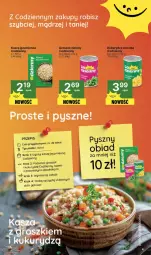 Gazetka promocyjna Delikatesy Centrum - Franczyza DC40 Czwartek - Gazetka - ważna od 08.10 do 08.10.2025 - strona 4 - produkty: Kasza jęczmienna, Kasza, Groszek, Kukurydza