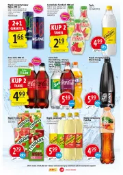 Gazetka promocyjna Prim Market - Gazetka - ważna od 09.08 do 09.08.2023 - strona 14 - produkty: Gin, Lemoniada, Coca-Cola, Lack, Schweppes, Tymbark, Fanta, Arbuz, Napój, Fa