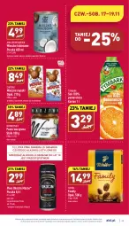 Gazetka promocyjna Aldi - Pełny katalog - Gazetka - ważna od 19.11 do 19.11.2022 - strona 25 - produkty: Piwa, Piwo, Tchibo, Sok, Koc, Gra, Kawa mielona, Pasta warzywna, Kawa, Mleczko, Mysz, Tymbark, Tchibo Family, Okocim, Kokos, Fa