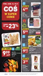 Gazetka promocyjna Aldi - Pełny katalog - Gazetka - ważna od 19.11 do 19.11.2022 - strona 4 - produkty: Kurczak, Krakus, Ser, Beko, Mięsne specjały, Kawa, Polędwiczki z kurczaka, Kotlet, Kiełbasa, Fa