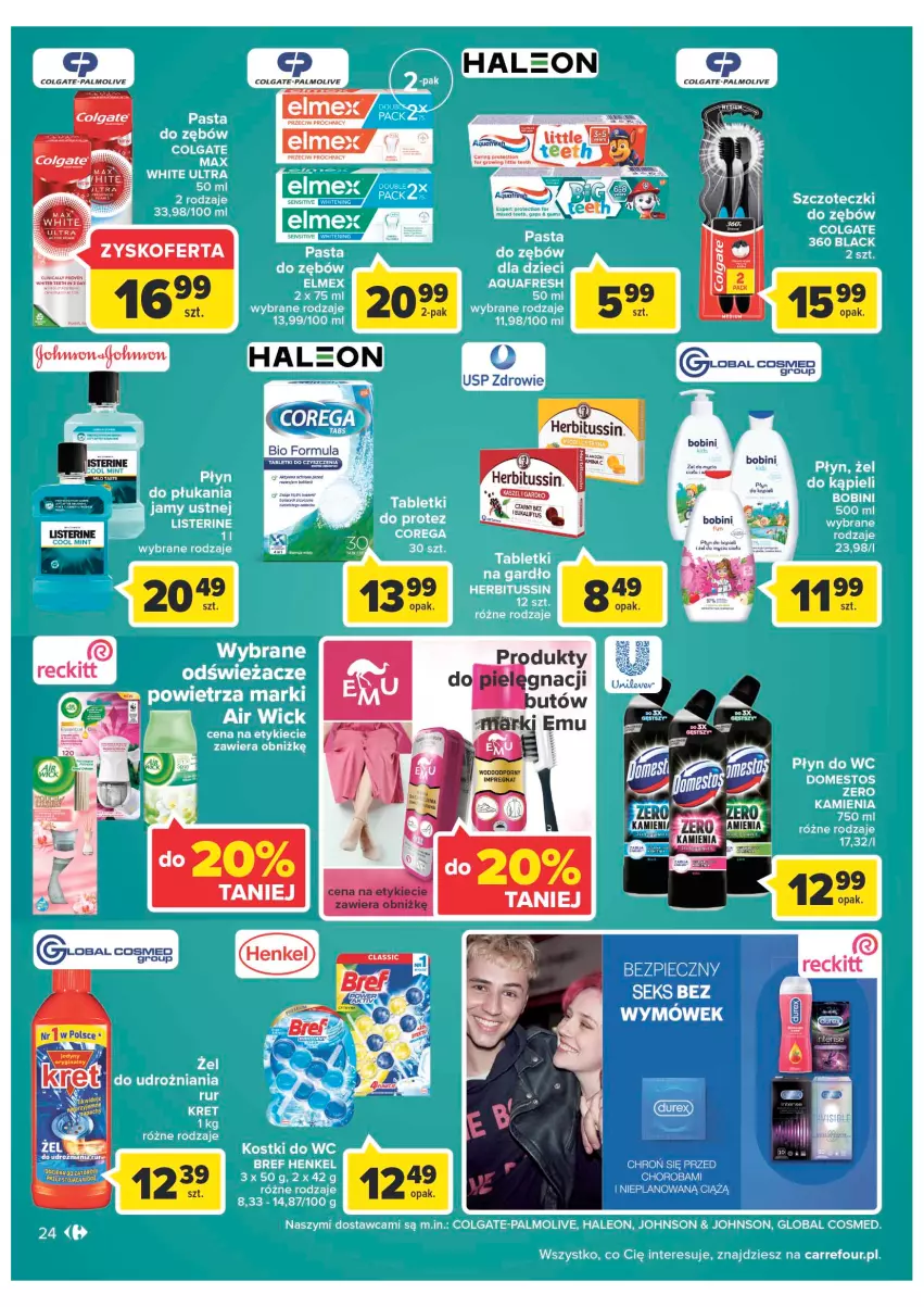 Gazetka promocyjna Carrefour - Gazetka Carrefour Zyskoteka - ważna 11.10 do 15.10.2022 - strona 24 - produkty: Colgate, LG, Palmolive, Tablet