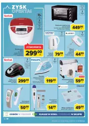 Gazetka promocyjna Carrefour - Gazetka Carrefour Zyskoteka - Gazetka - ważna od 15.10 do 15.10.2022 - strona 36 - produkty: Piec, Kurczak, Grzejnik, Odkurzacz, Top, Ser, Philips, Termometr, Czajnik, Mikser, Uchwyty, Taca, Tefal, Termowentylator, Zelmer, Piekarnik, Waga, Orka, Fa