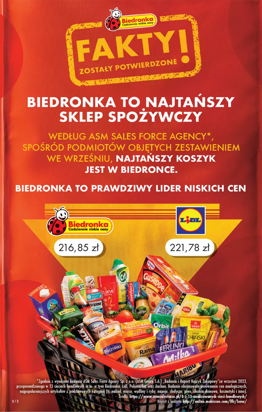 Gazetka promocyjna Biedronka - Od poniedzialku - ważna 06.11 do 11.11.2023 - strona 2 - produkty: Kosz