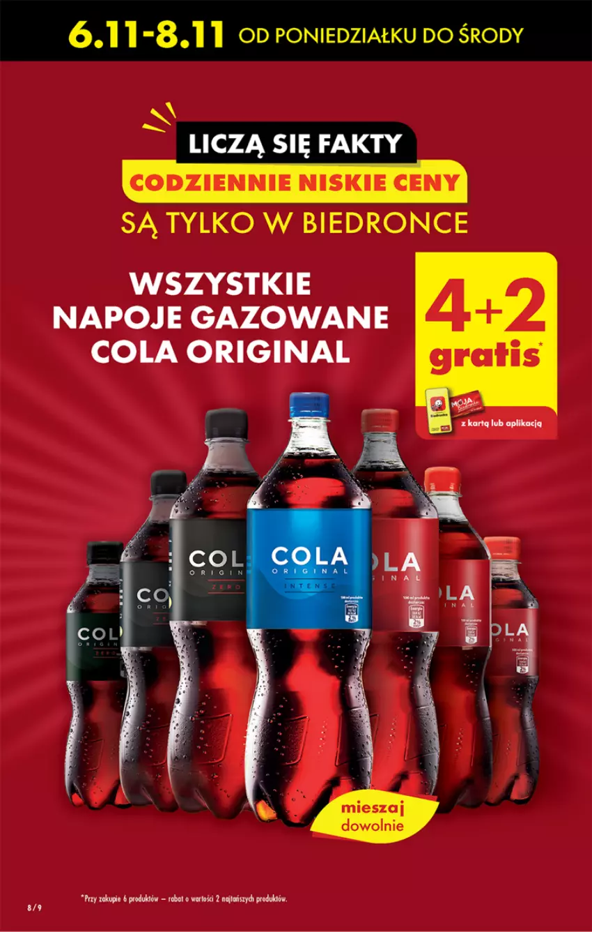 Gazetka promocyjna Biedronka - Od poniedzialku - ważna 06.11 do 11.11.2023 - strona 8 - produkty: Gin, Napoje