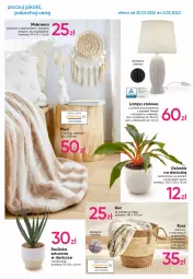 Gazetka promocyjna Pepco - Cardio Bunny - Gazetka - ważna od 02.02 do 02.02.2022 - strona 10 - produkty: Pled, Koc, Inka, Rama, Kosz, Lampa, Lampa stołowa, Osłonka